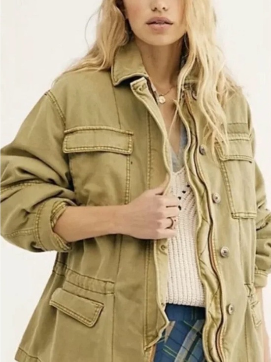 Free People Jackets & Blazers - #1768 Free People Seize the Day utility jacket Large